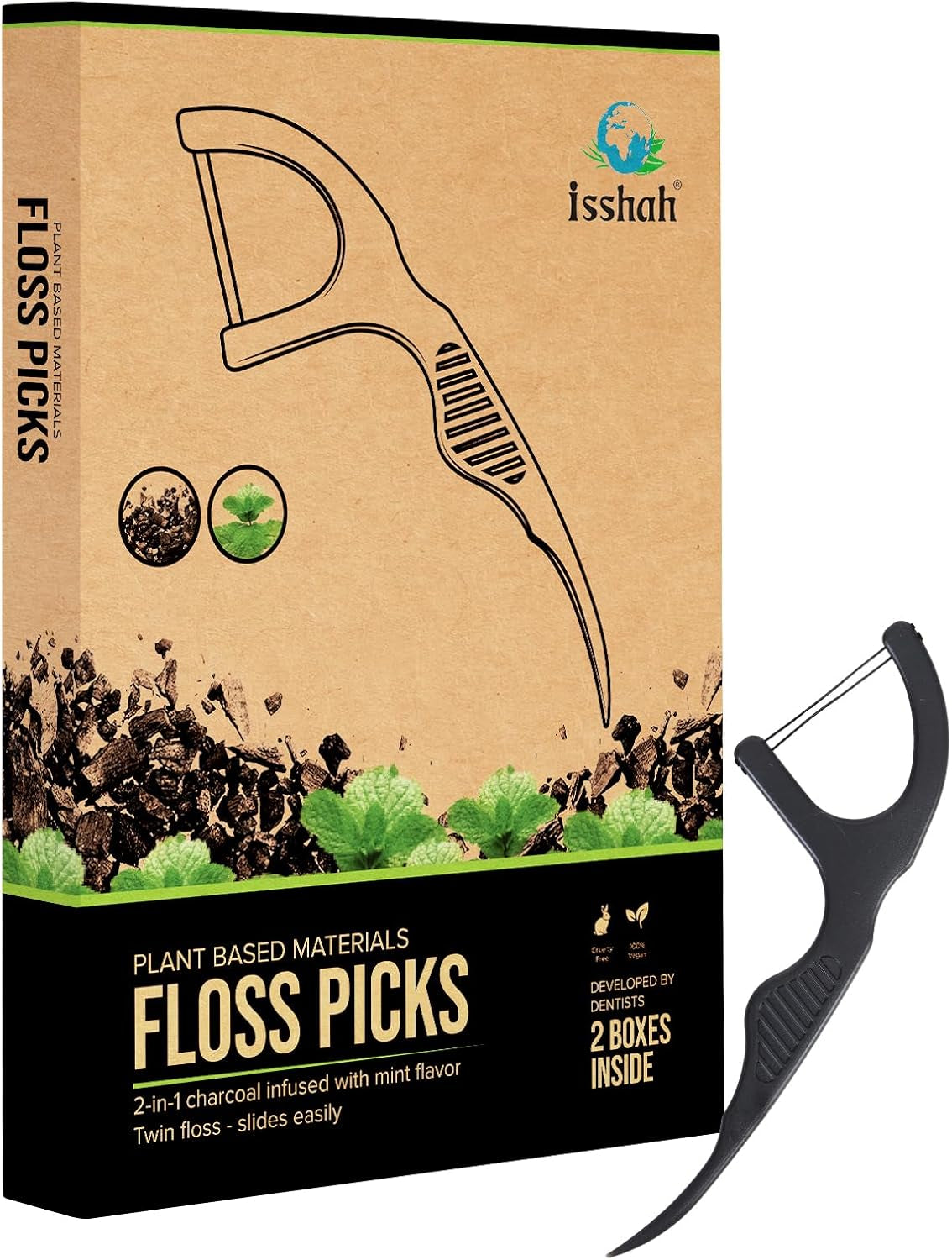 Premium Eco-Friendly Dental Floss Picks — For a Healthier Smile and Planet - Tampa Home & Garden Store