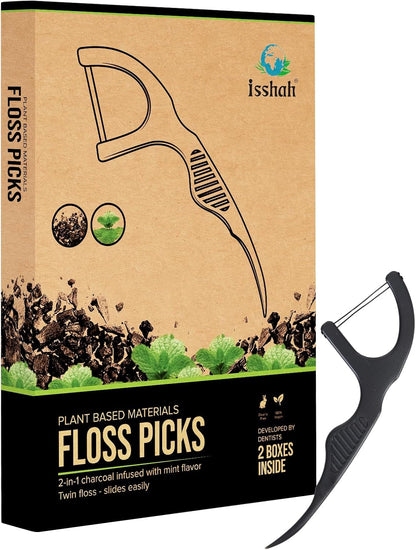 Premium Eco-Friendly Dental Floss Picks — For a Healthier Smile and Planet - Tampa Home & Garden Store