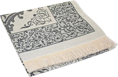 Premium Islamic Prayer Rug with Gift Tasbih Beads – Soft Taffeta Janamaz Mat for Men & Women – Lightweight, Machine Washable, Travel-Friendly, Beautifully Woven with Traditional Patterns - Tampa Home & Garden Store