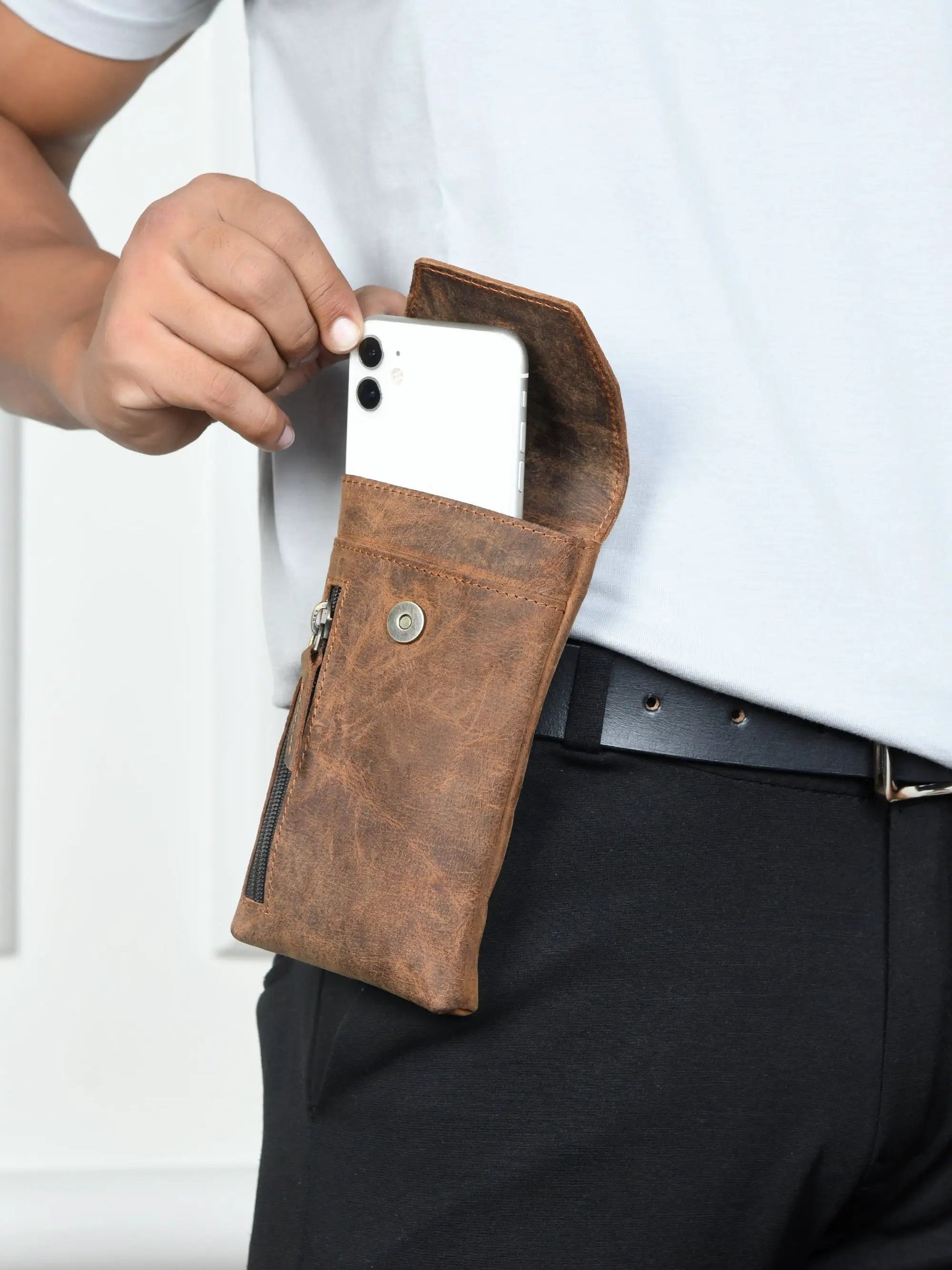 Premium Leather Holster Case - Tampa Home & Garden Store