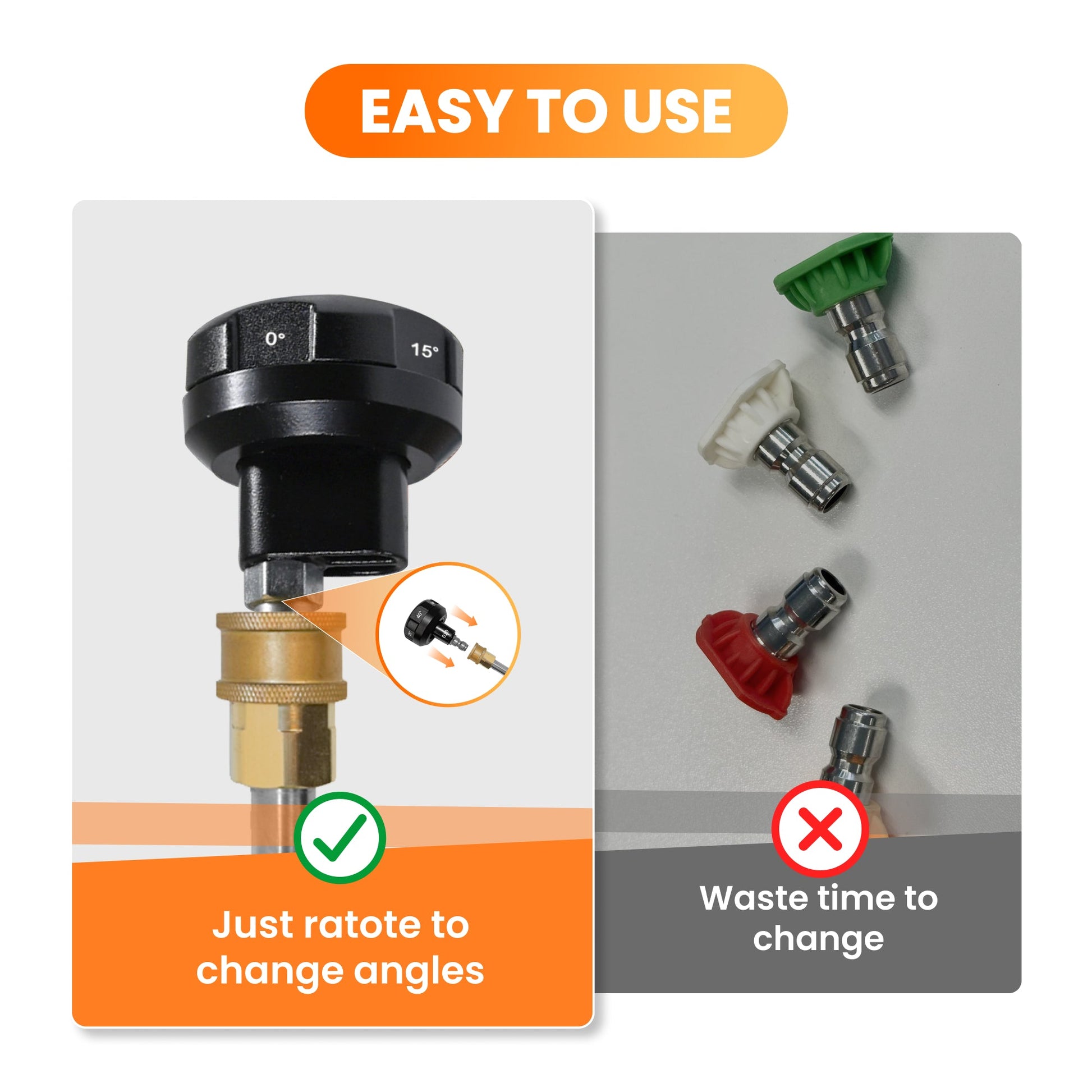 Pressure Washer Spray Nozzle - Tampa Home & Garden Store