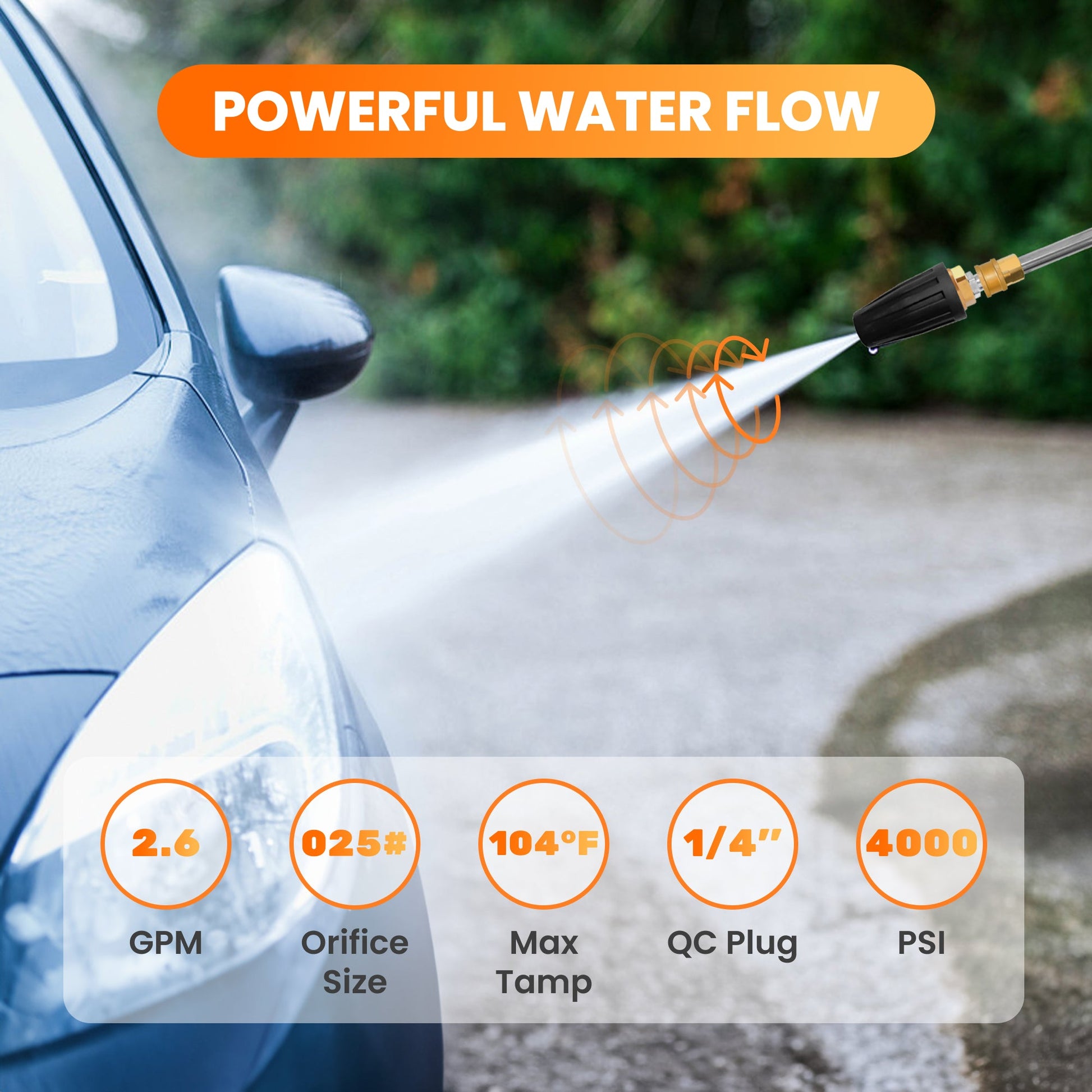 Pressure Washer Turbo Nozzle - Tampa Home & Garden Store