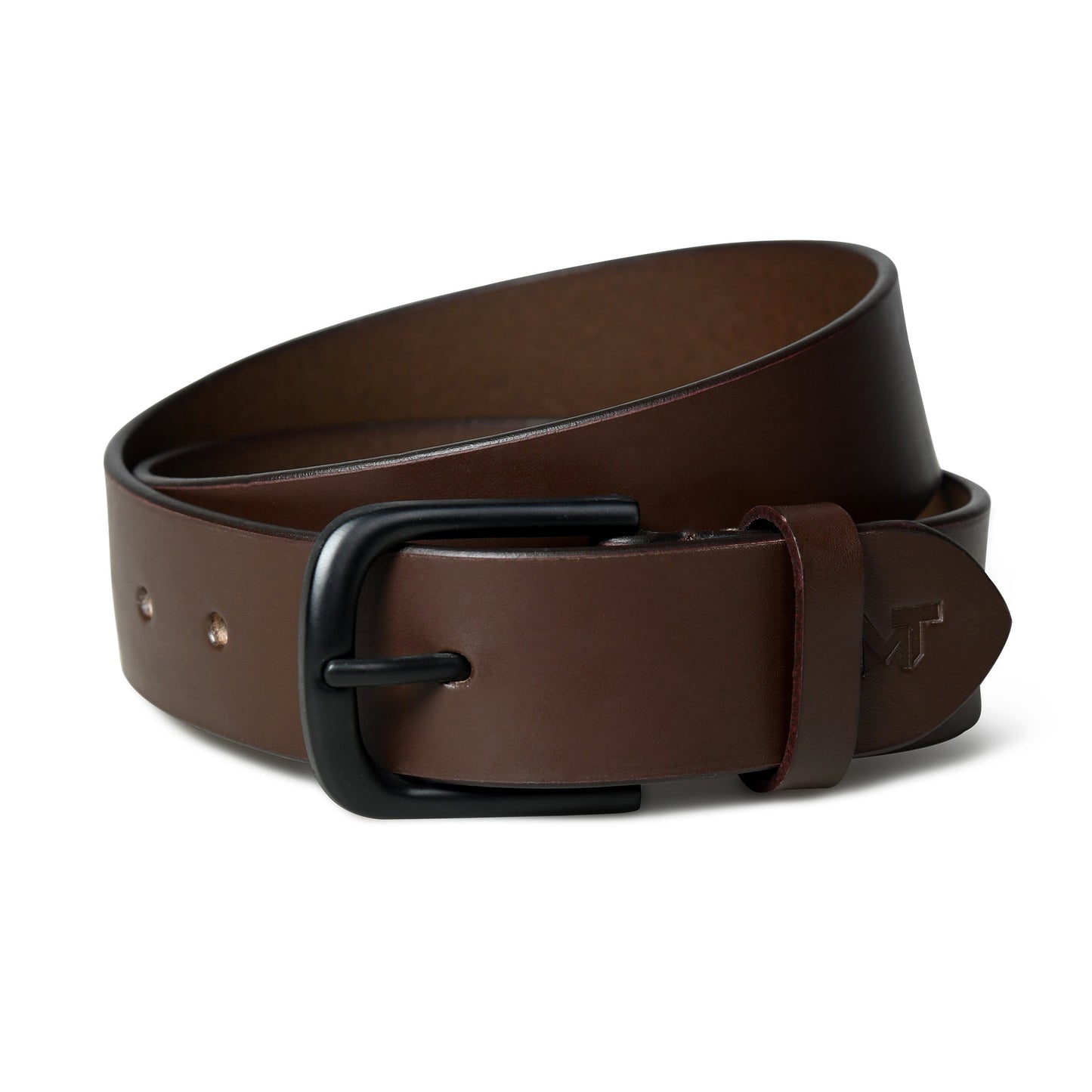 Prestige Brown Leather Belt - Tampa Home & Garden Store
