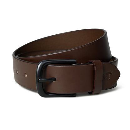 Prestige Brown Leather Belt - Tampa Home & Garden Store