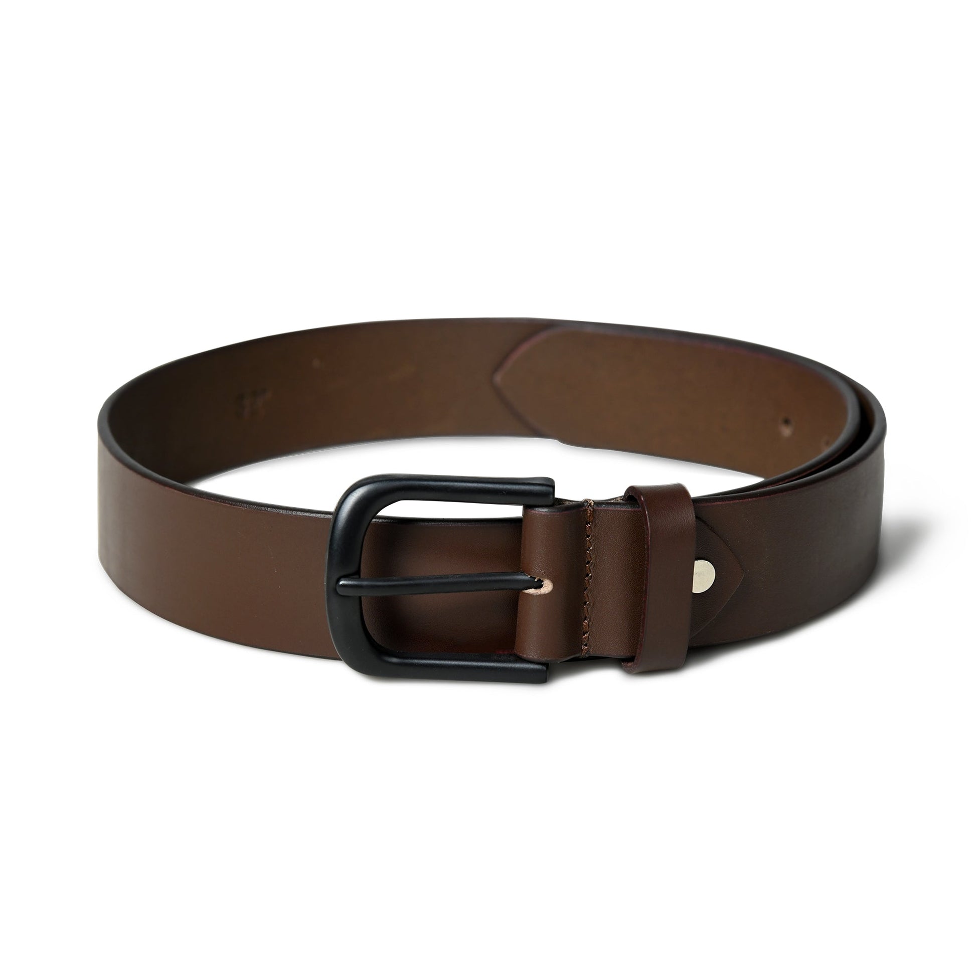 Prestige Brown Leather Belt - Tampa Home & Garden Store