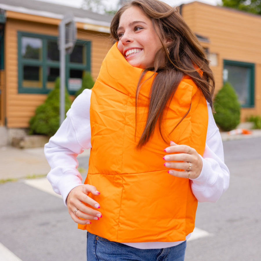 Doudoune sans manches imperméable | Jolie et robuste