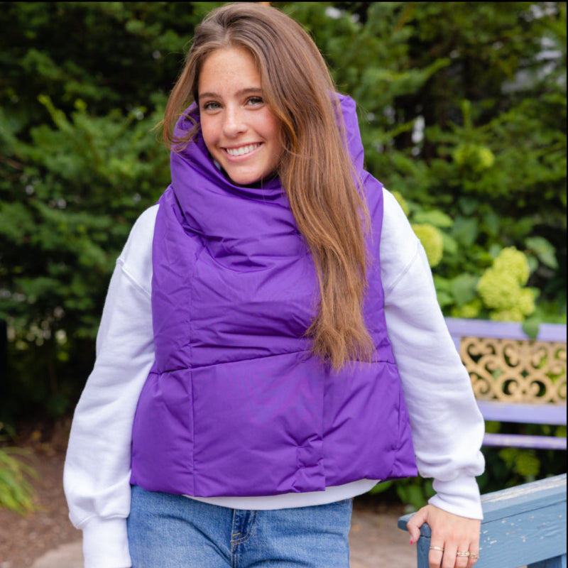 Doudoune sans manches imperméable | Jolie et robuste