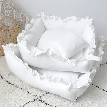 Princess Dog Bed Sofa Pet for Small Dogs Cat - Tampa Home & Garden Store