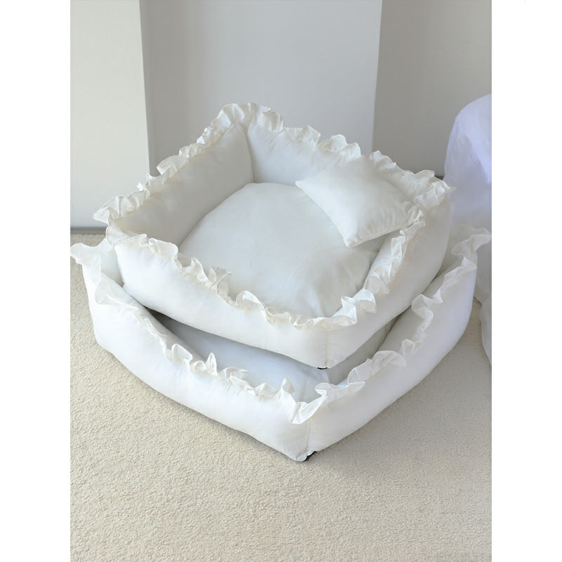 Princess Dog Bed Sofa Pet for Small Dogs Cat - Tampa Home & Garden Store