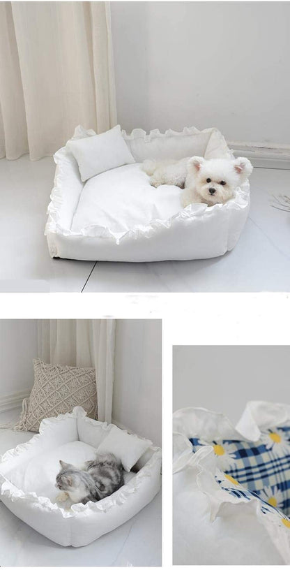 Princess Dog Bed Sofa Pet for Small Dogs Cat - Tampa Home & Garden Store