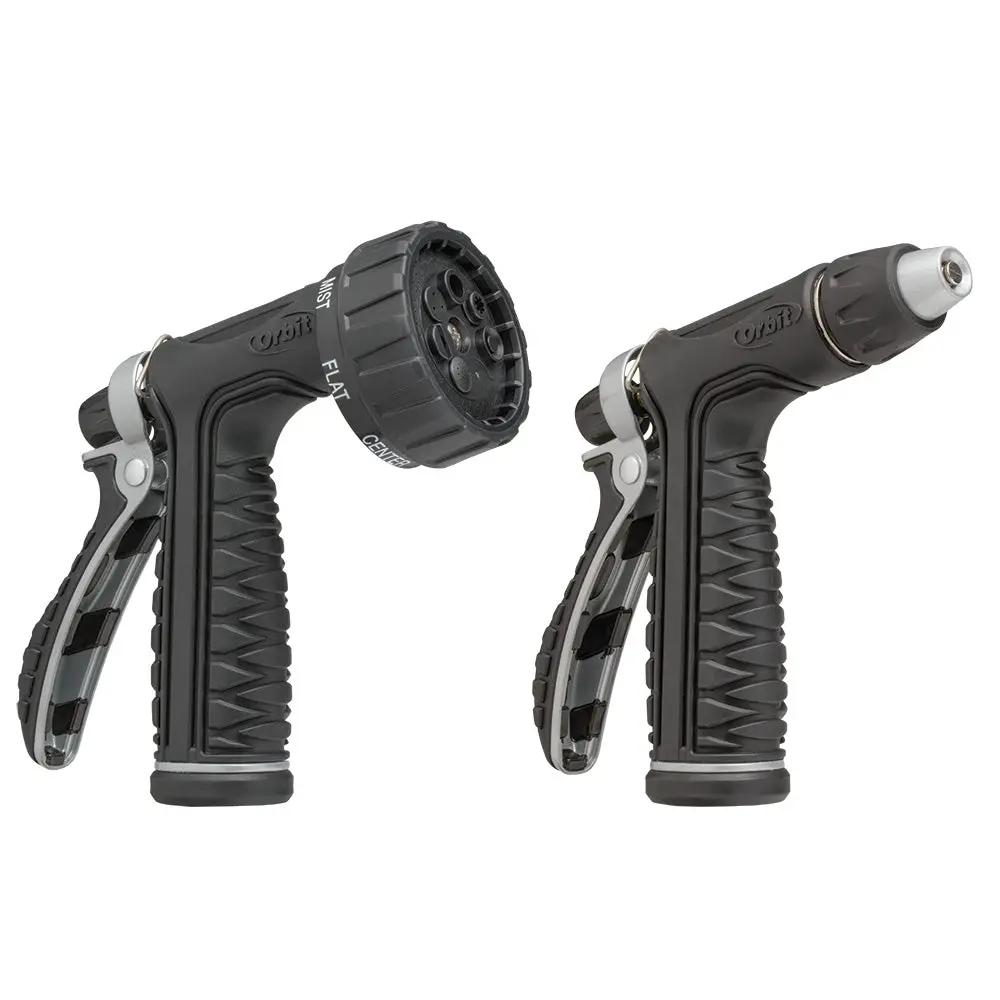 Pro Flo Rear Trigger Nozzle Set, Orbit 2 adjustable hose nozzles with mist/flat patterns on Tampa Home & Garden Store