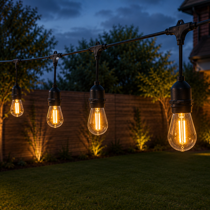 Guirlande lumineuse basse tension 12 V Guirlande lumineuse d'extérieur basse tension LED