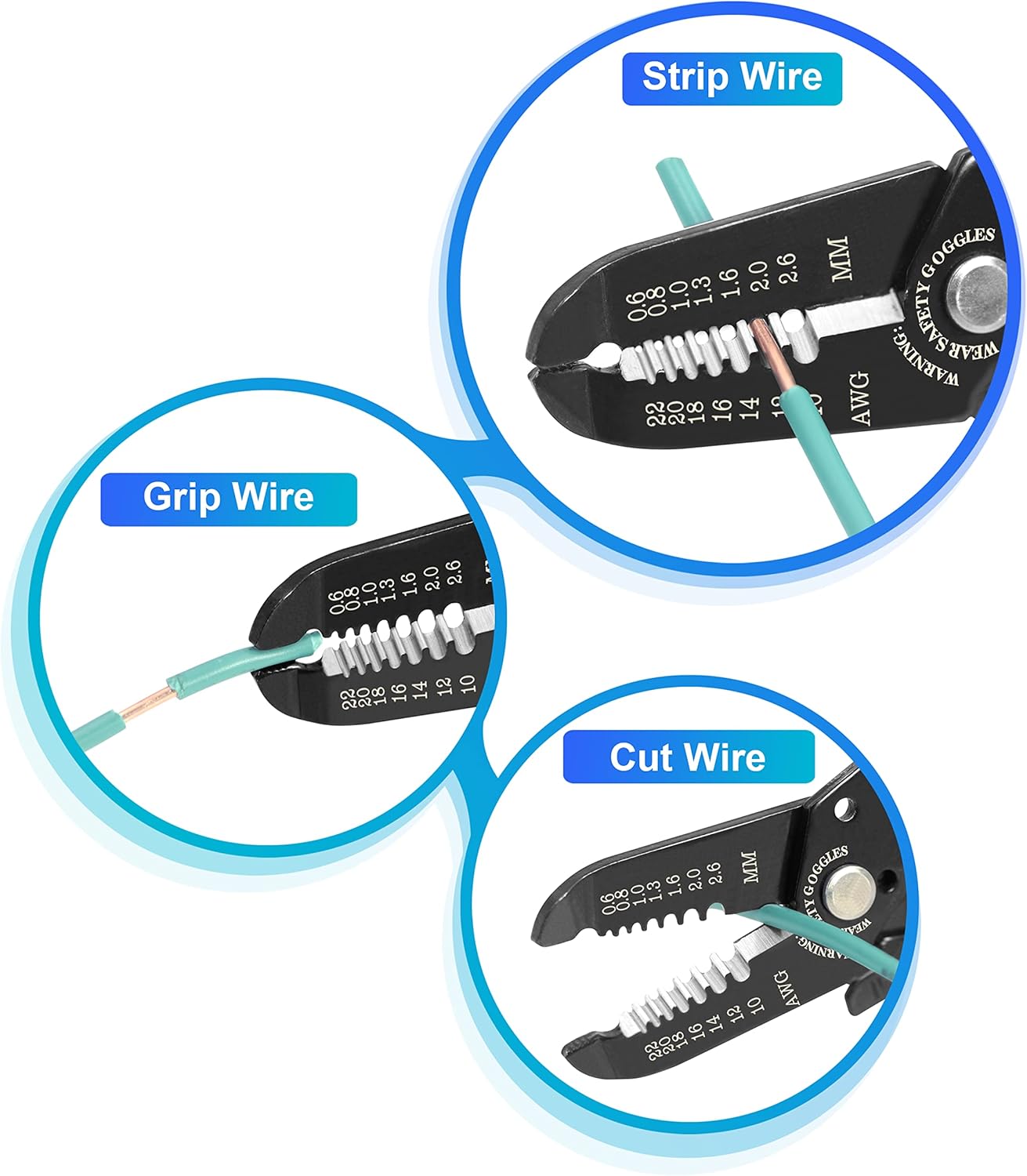 Professional Wire Stripper And Cutter - Tampa Home & Garden Store