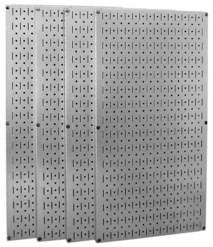 Pro Grade Galvanized Pegboard Tool Organizer Kit