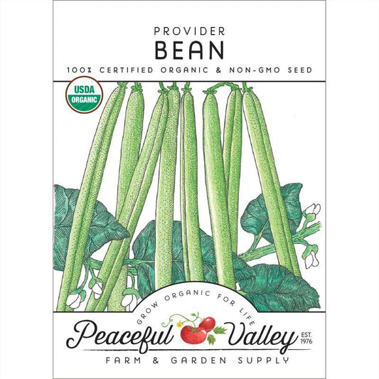 Provider Bush Bean Seeds (Organic) - Tampa Home & Garden Store