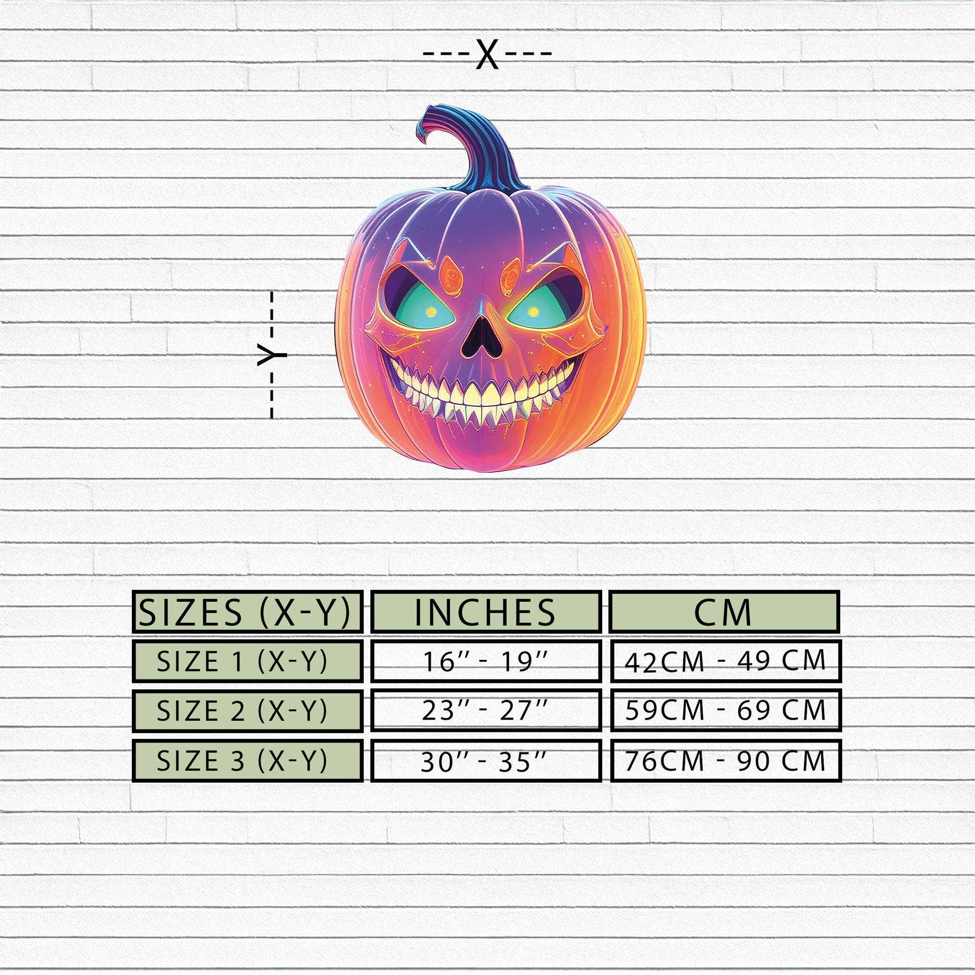 Pumpkin Metal Wall Art – Halloween Jack-o'-Lantern Decor-KAFUVM027 - Tampa Home & Garden Store