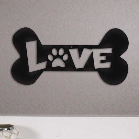 Puppy Love - Metal Wall Art/Décor - Tampa Home & Garden Store