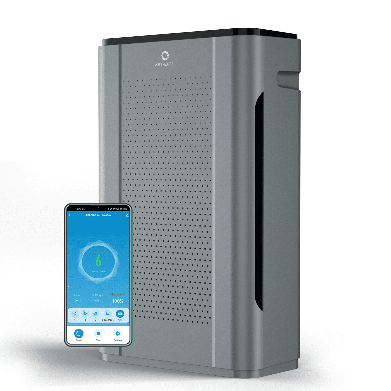 Pure Morning APH320 Smart WiFi Air Purifier - Tampa Home & Garden Store