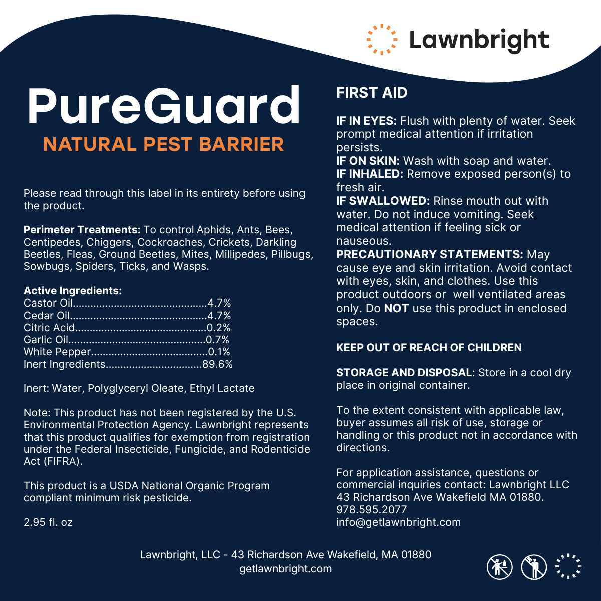 PureGuard Natural Pest Barrier
