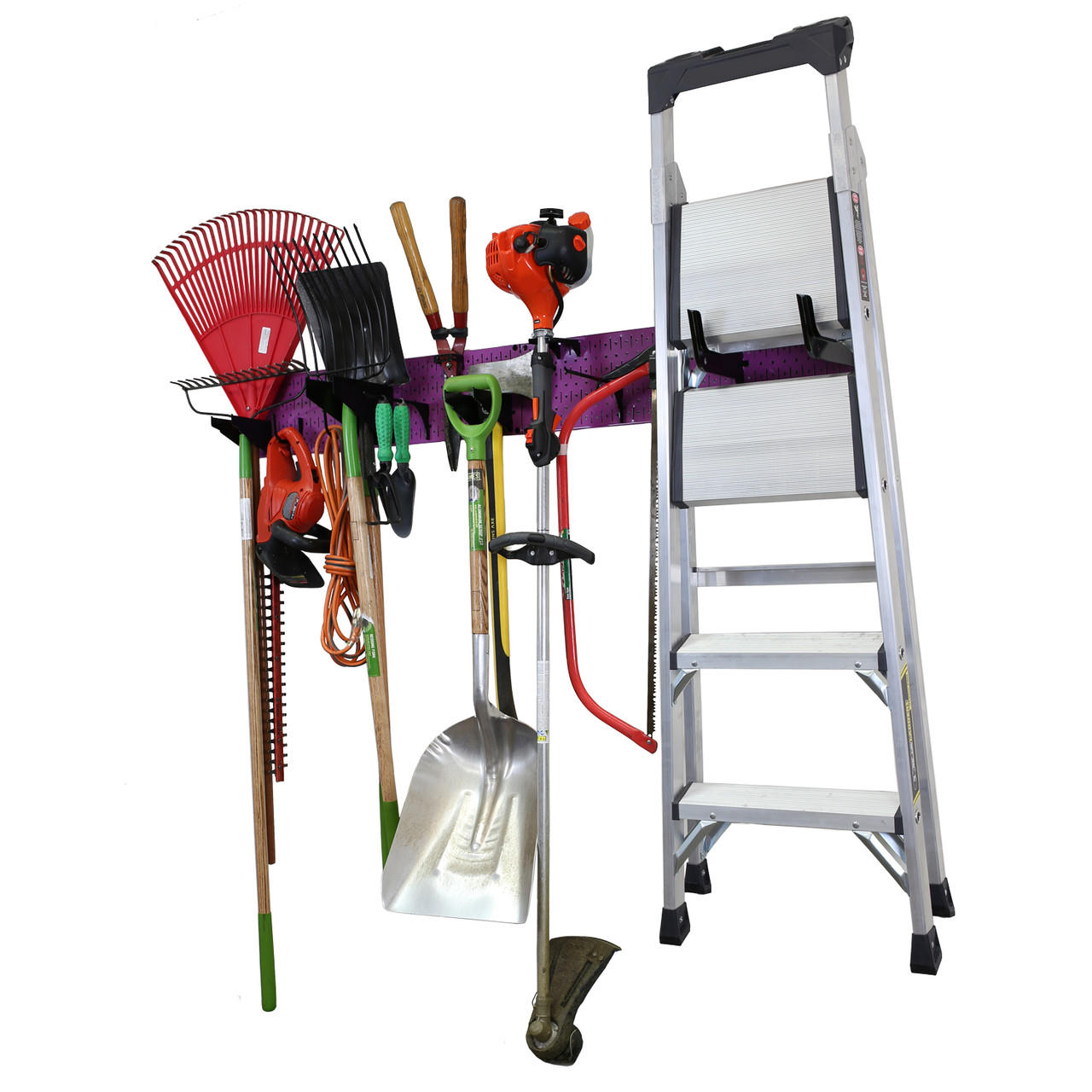 Garage Wall Tool Storage Rack and Accessories