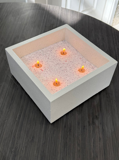 Quadrato Candle Vessel - Tampa Home & Garden Store