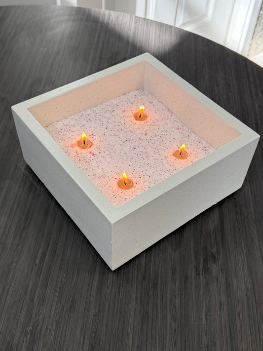 Quadrato Candle Vessel - Tampa Home & Garden Store