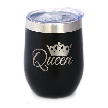 Queen - Wine Tumbler - Tampa Home & Garden Store