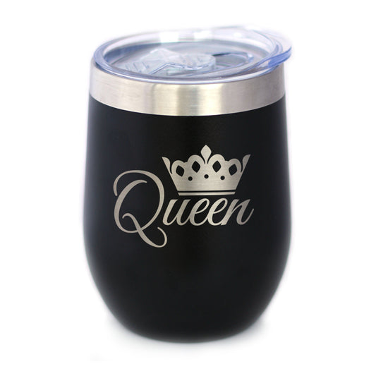 Queen - Wine Tumbler - Tampa Home & Garden Store