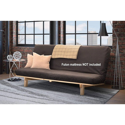 Queen size Solid Wood Futon Sofa Bed Frame - Made in the USA - Tampa Home & Garden Store
