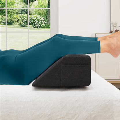 Almohada de cuña para cama con bolsa de almacenamiento - Tamaño completo