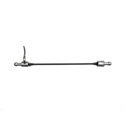 Electric Bike 190mm hub quick release skewer with lever and knurled end, metal rod on Tampa Home & Garden Store
