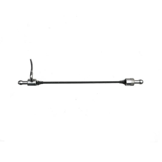 Electric Bike 190mm hub quick release skewer with lever and knurled end, metal rod on Tampa Home & Garden Store