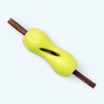 Qwizl Treat Toy for Dogs and Tough Chew Puzzle