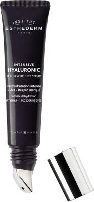 Eye serum Institut Esthederm Intensive Hyaluronic 15ml tube in dark purple packaging with silver cap on Tampa Home & Garden Store