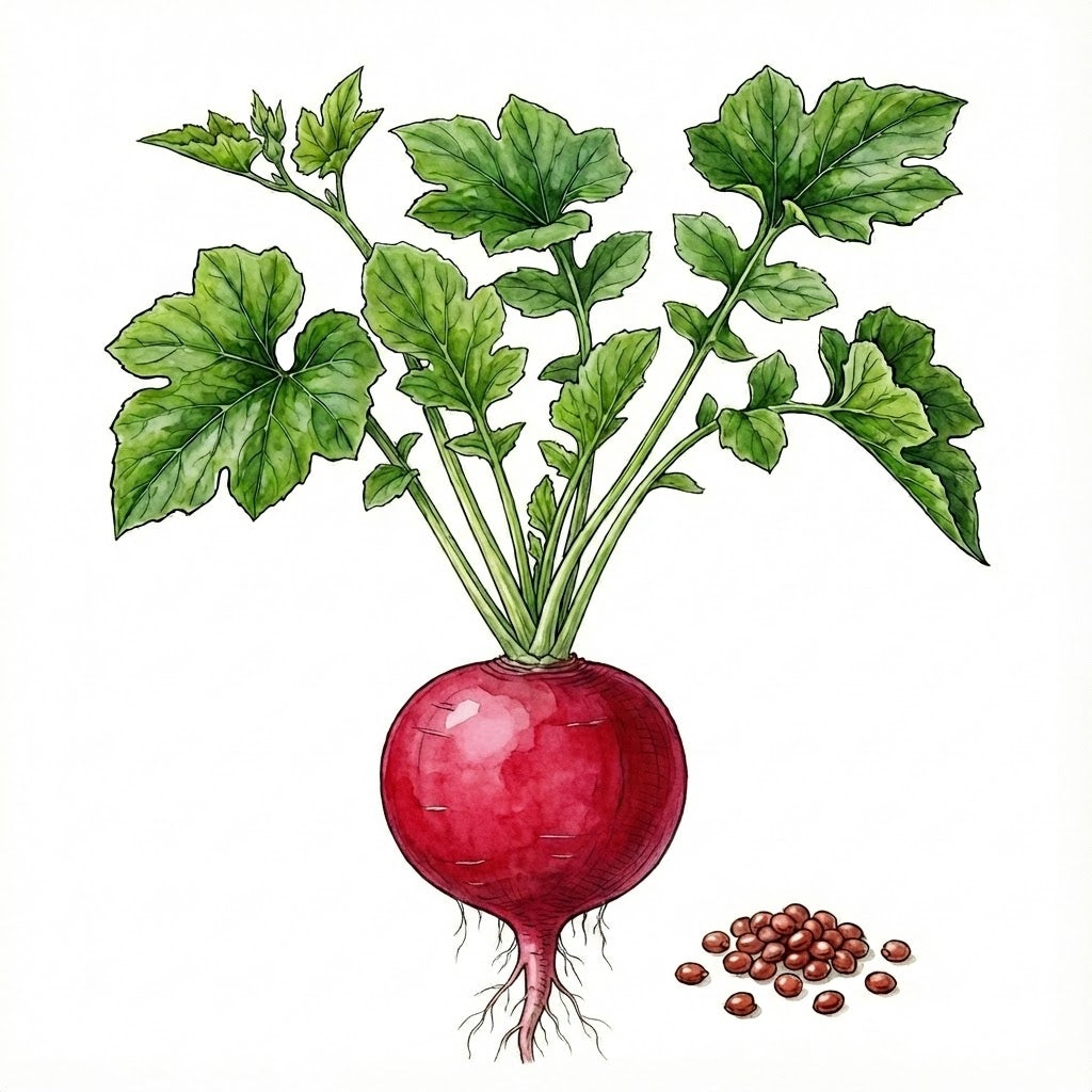 RADISH Seeds, German Giant - Tampa Home & Garden Store