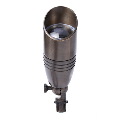 RAL8102 x20 Package Brass Bullet Accent Light Low Voltage LED Outdoor Landscape Spotlight - Tampa soil911.com