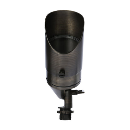 RAL8105 x20 Package Brass Bullet Accent Light Low Voltage LED Outdoor Landscape Spotlight - Tampa soil911.com