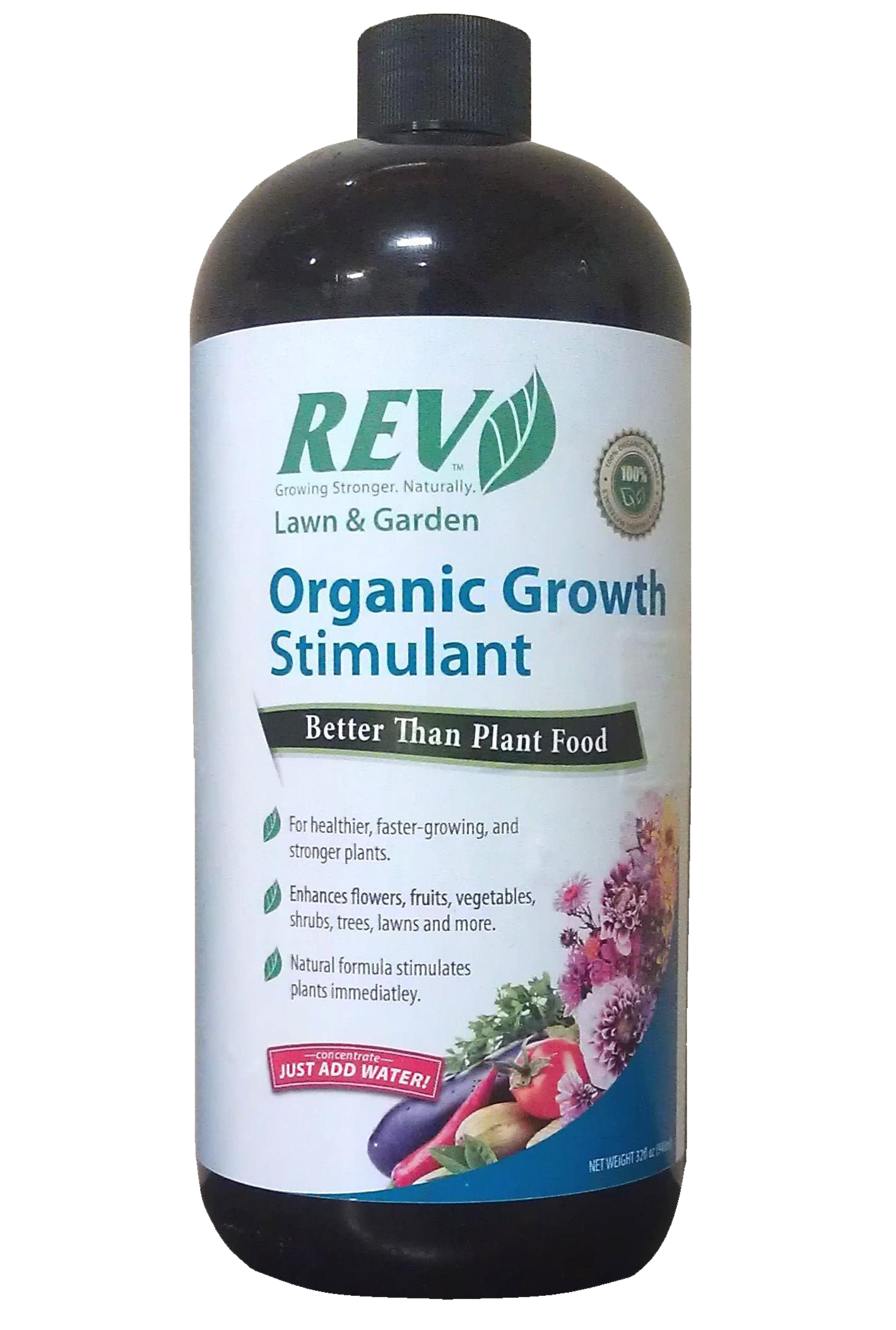 Organic REV Liquid Plant Food 16 oz Bottle