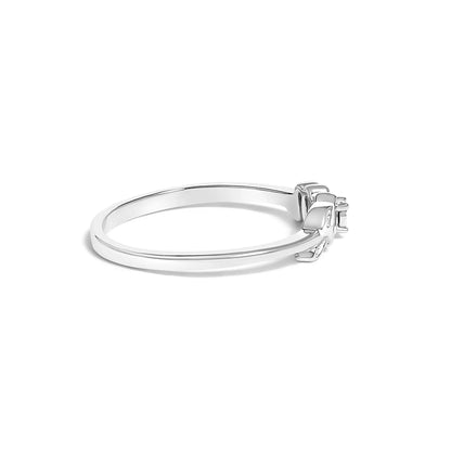 Sterling silver MOM ring with diamond accents, size 7 on Tampa Home & Garden Store
