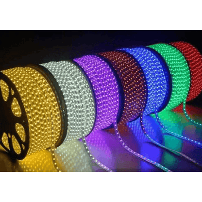 RL100 LED Low Voltage Rope Lights Outdoor IP65 3000K, 5000K, Multi Color RGB, Pink, Purple, Red, Yellow, Blue, Green - Tampa Home & Garden Store
