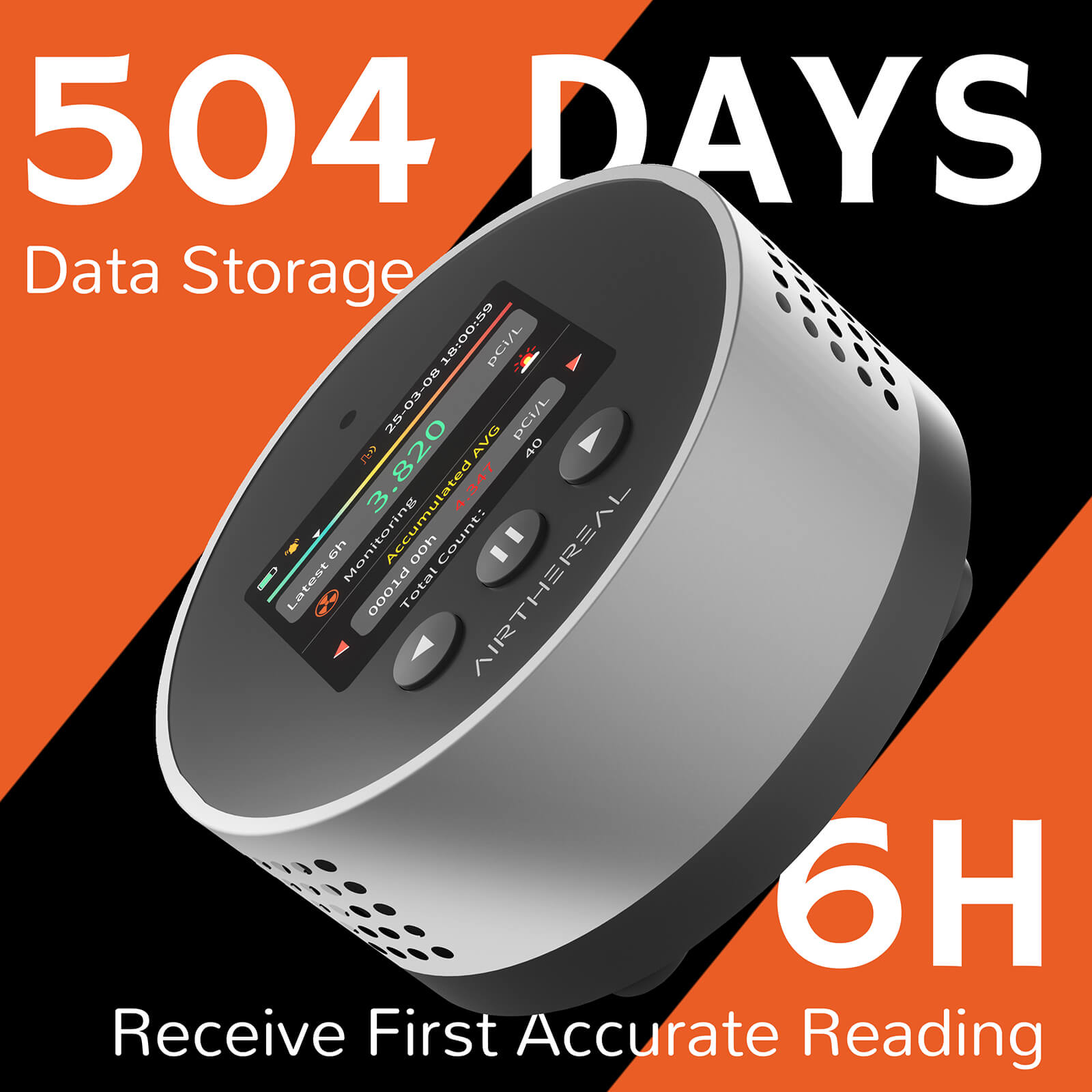 RM-65 Radon Detector for Home Basement - Tampa Home & Garden Store