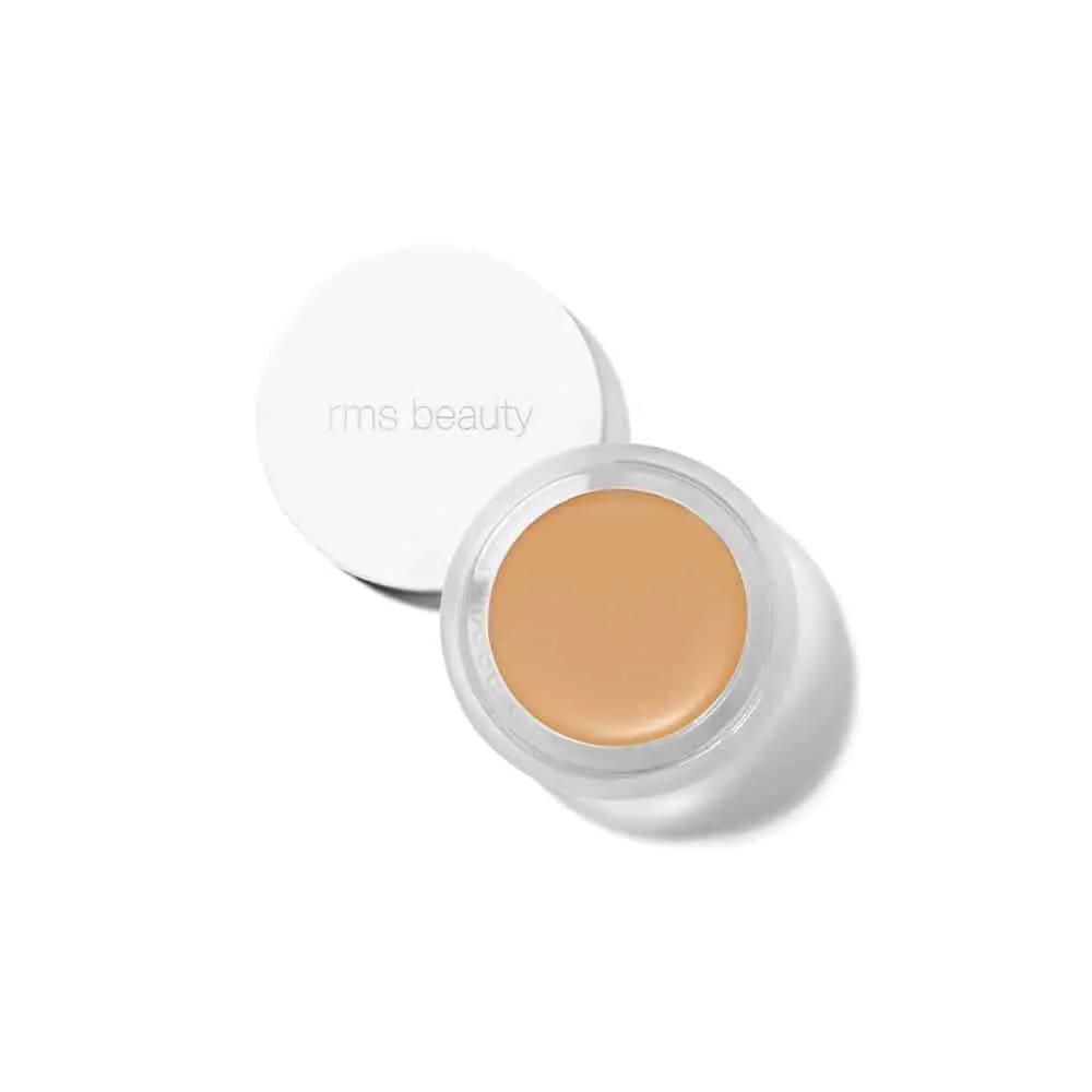 RMS Beauty UnCoverup Concealer compact in beige shade; white case with rms beauty lid on Tampa Home & Garden Store