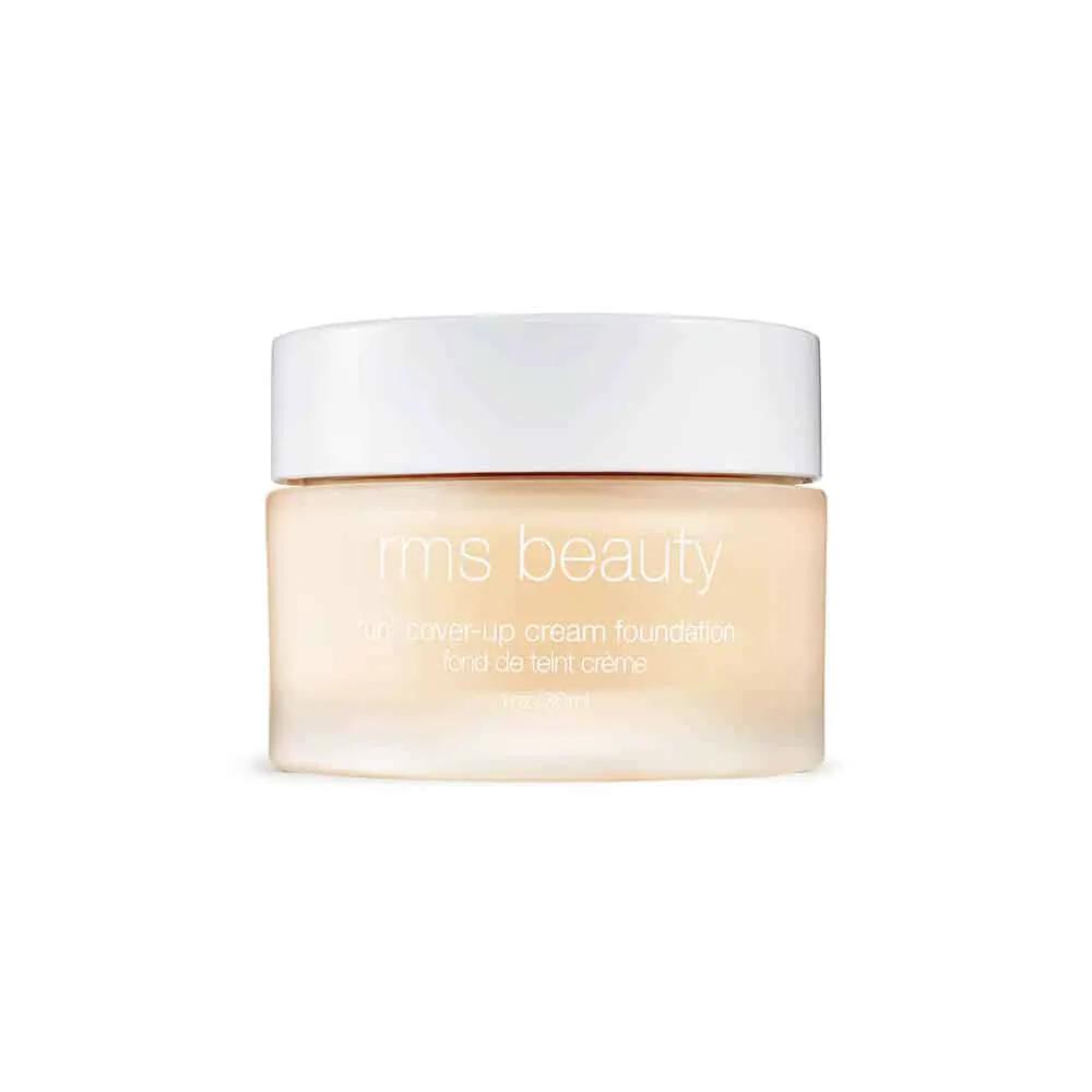 RMS UnCoverup Cream Foundation jar by Nava Beauty in nude beige with white cap on Tampa Home & Garden Store