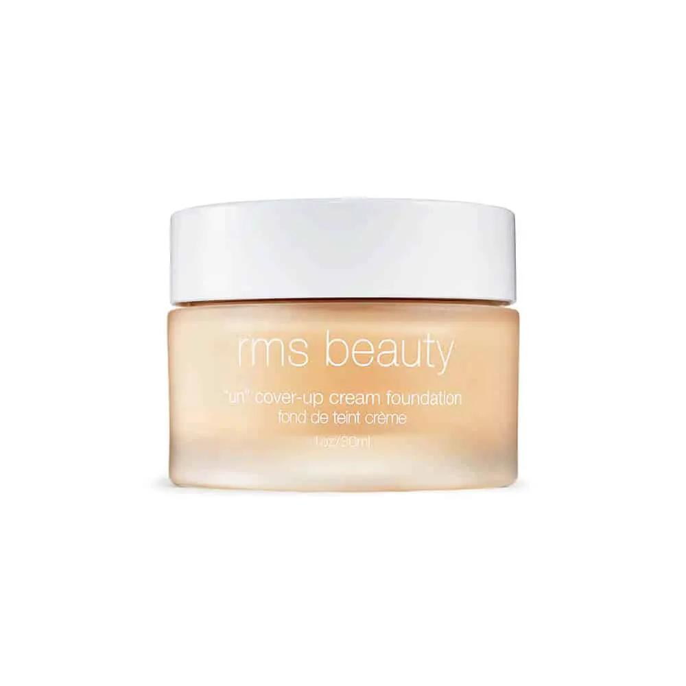 RMS UnCoverup Cream Foundation jar in beige; glass with white cap, RMS Beauty branding on Tampa Home & Garden Store