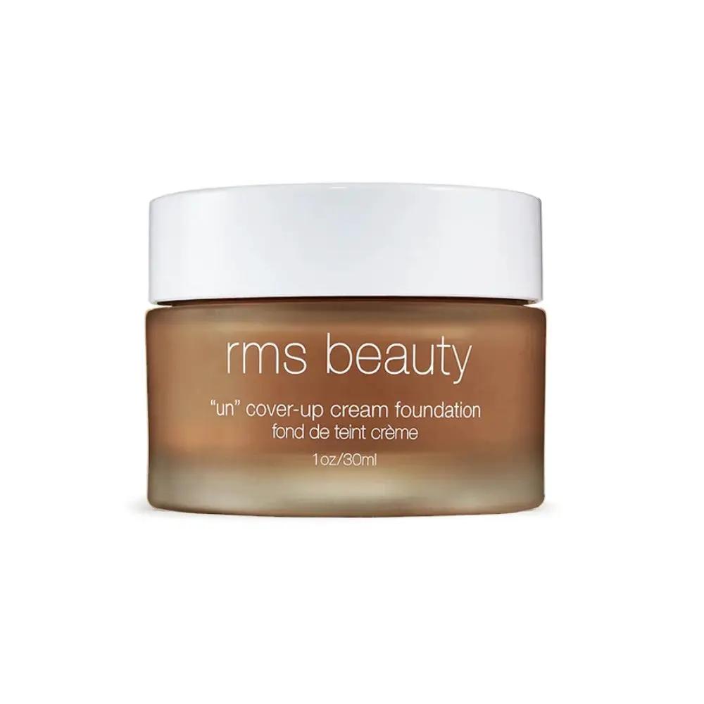 RMS UnCoverup Cream Foundation jar in tan gradient glass with white lid RMS Beauty label on Tampa Home & Garden Store