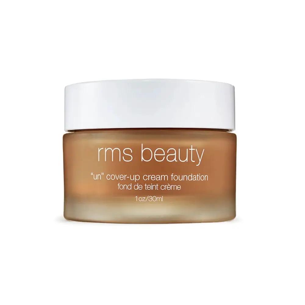 RMS UnCoverup Cream Foundation jar in tan gradient glass with white cap, RMS Beauty branding on Tampa Home & Garden Store