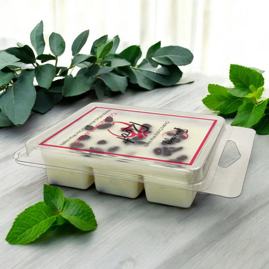 Root Chakra Crystal-Enhanced Premium Coconut-Soy Wax Melts - Tampa Home & Garden Store
