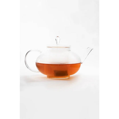 Tetera de vidrio de borosilicato de 1.500 ml / 50 oz con infusor extraíble