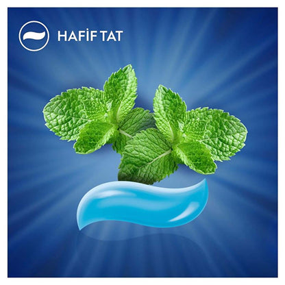 Oral-B Pro Kids toothpaste with fresh mint leaves graphic on blue gradient background on Tampa Home & Garden Store