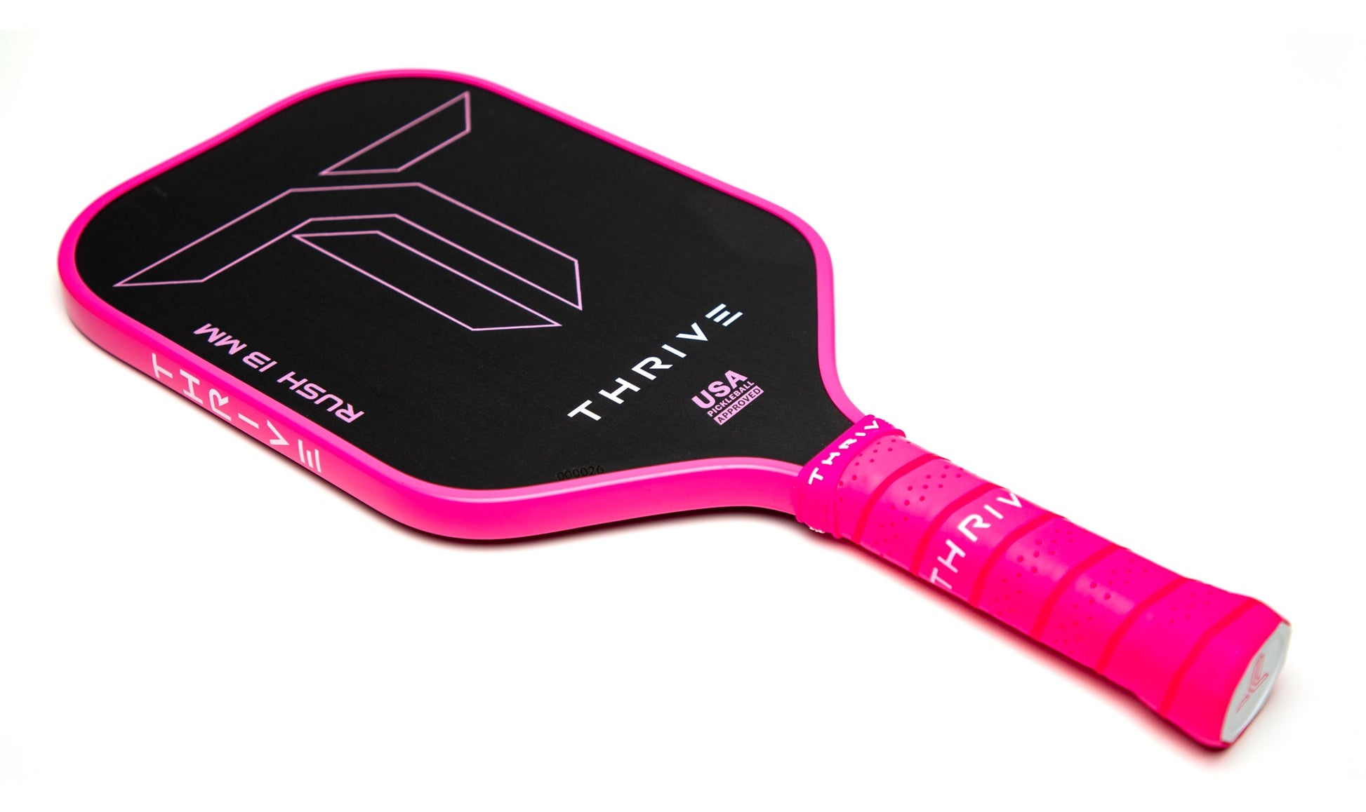 RUSH 13 (PINK)  Includes custom weight card, paddle cover, paddle eraser, and lead weights. - Tampa Home & Garden Store